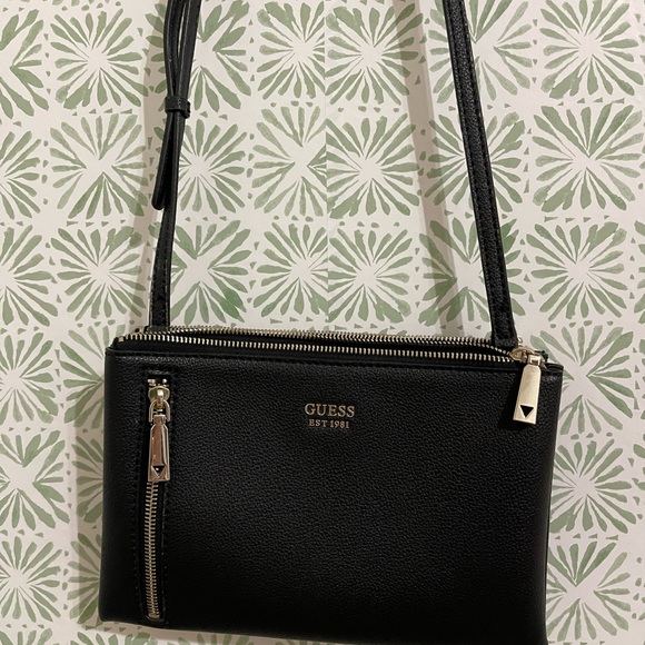 Guess Bags Guess Naya Double Zip Crossbody Bag Poshmark